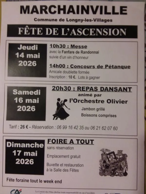 Fête de l'Ascension à Marchainville