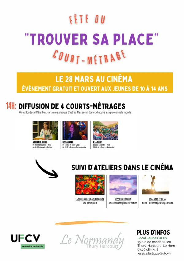 Fête du Trouver sa Place Court-Métrage 