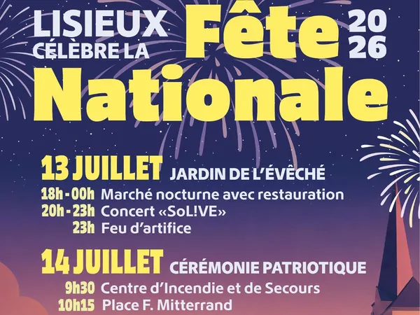 Feu d'artifice ANNULE mais animations maintenues ! Fête Nationale