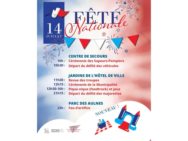 Fête nationale à Lillebonne