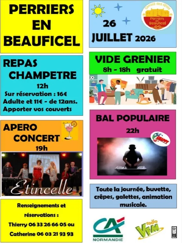 La fête de Perriers en Beauficel
