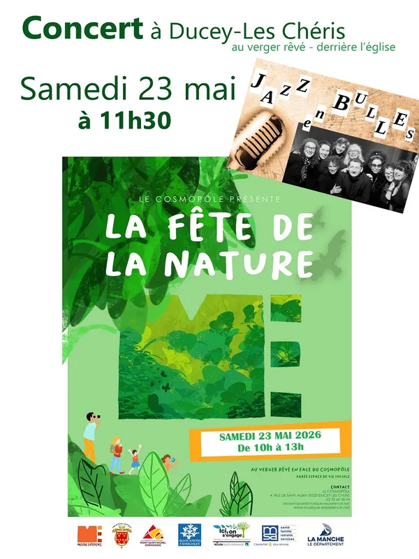Concert "Jazz en Bulles" dans le cadre de la fête de la nature