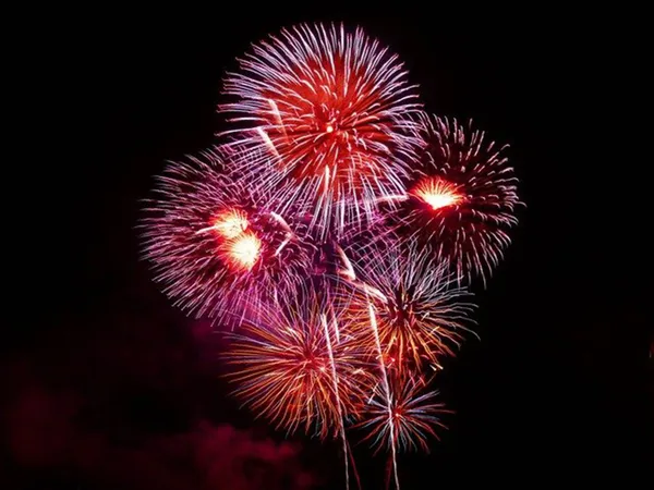 Feu d'artifice à Houlgate