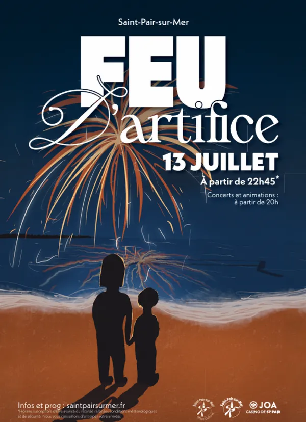 Concert, animations et feu d'artifice