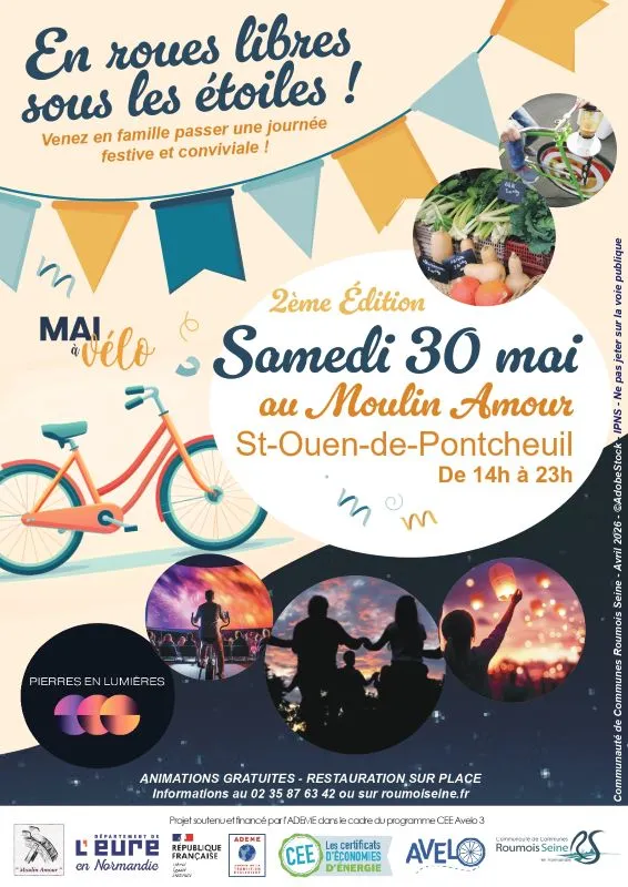 En Roue Libre sous les Etoiles à Saint-Ouen-de-Pontcheuil