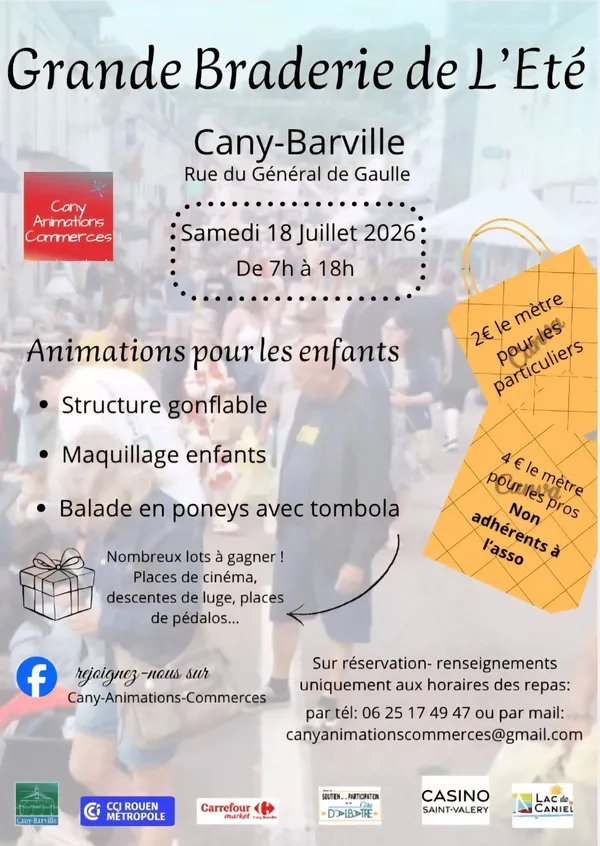 Grande braderie de l'été