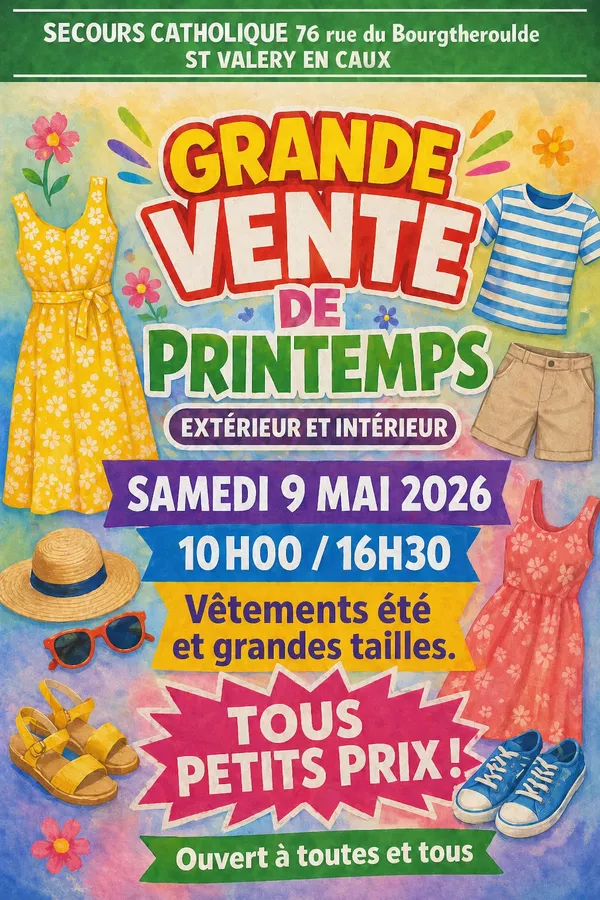 Grande vente de printemps