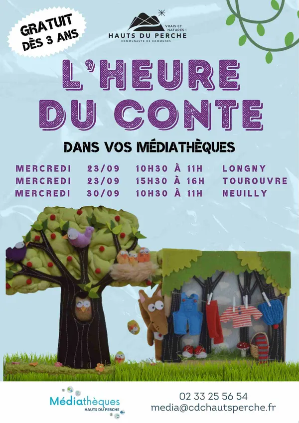 L'Heure du Conte : Histoires et Comptines