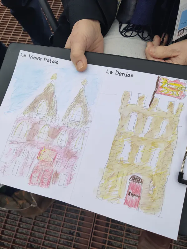 Visite atelier "Dans les vestiges du château"