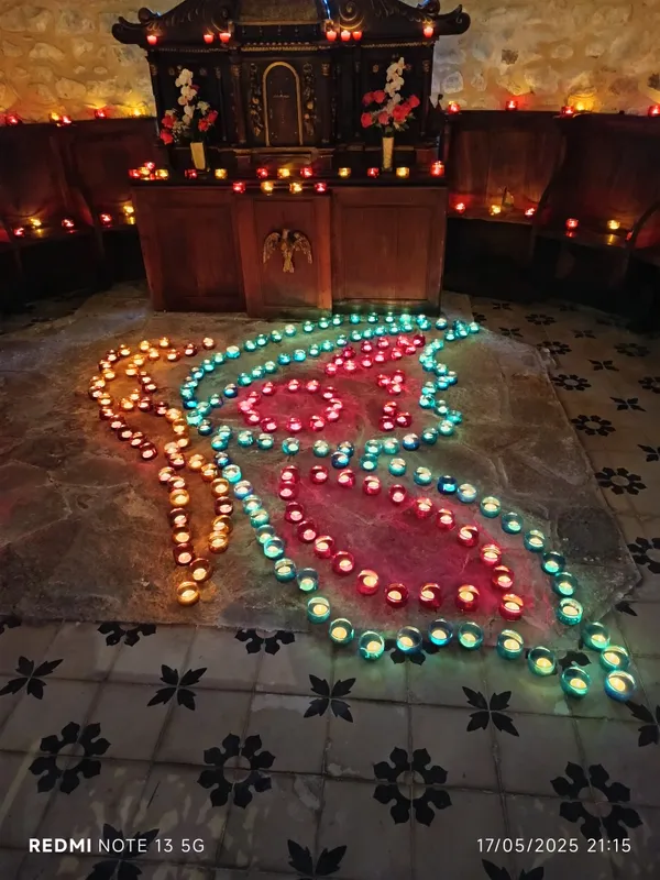 Nuit des couleurs à l'église Saint-Pierre