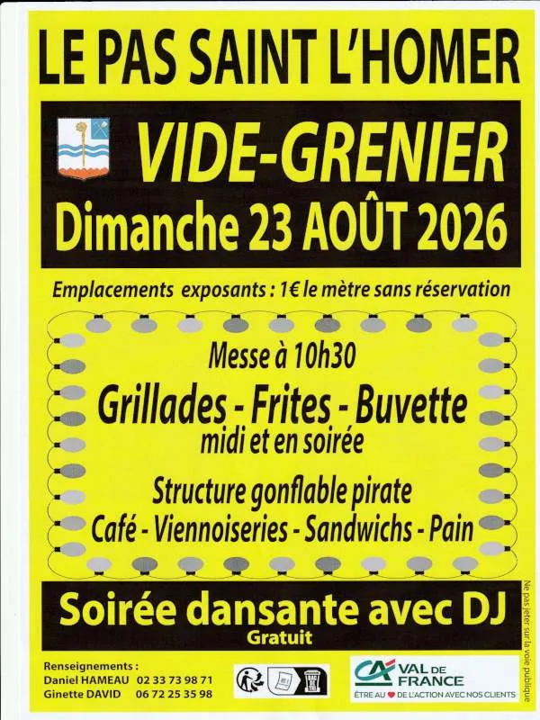 Fête communale et vide-grenier
