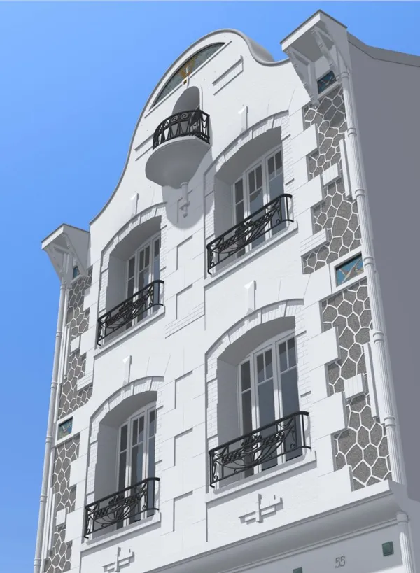 Modéliser des édifices de Granville en 3D