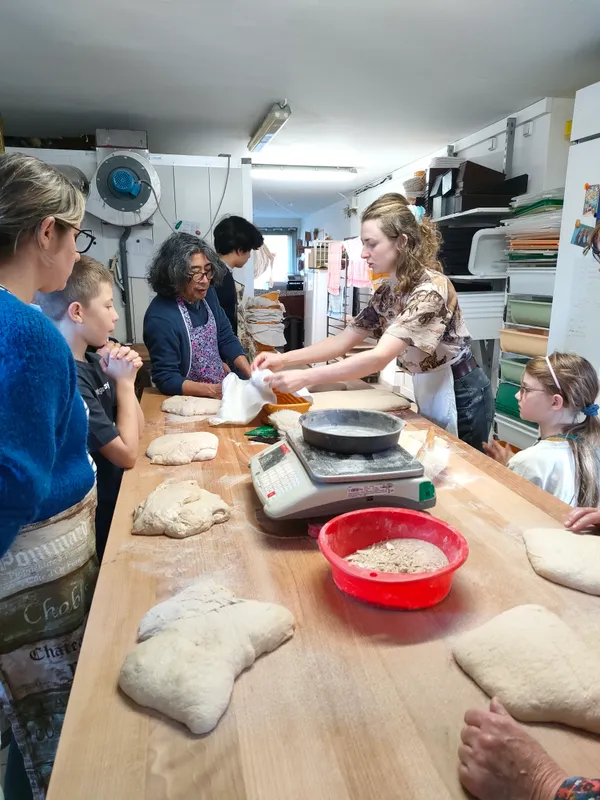 Atelier pain au lin