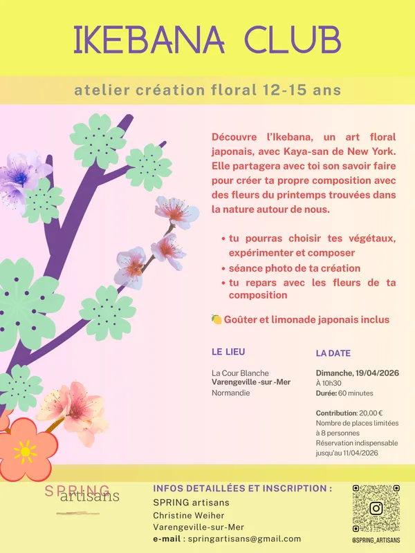 [Atelier] Art floral japonais
