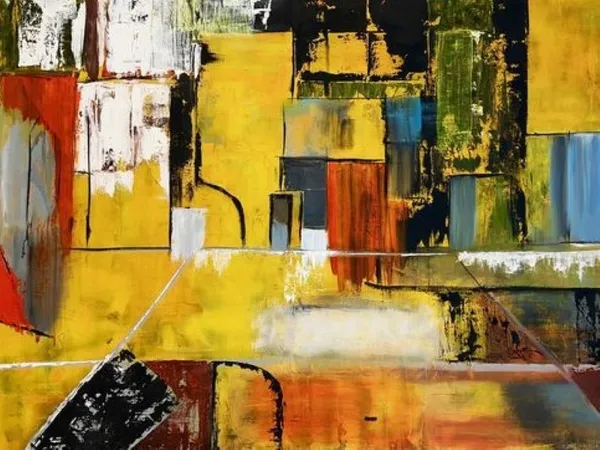 "Evasion & Urban" de Joëlle Dumenil et Jackie Gabus-Laforet (peinture)