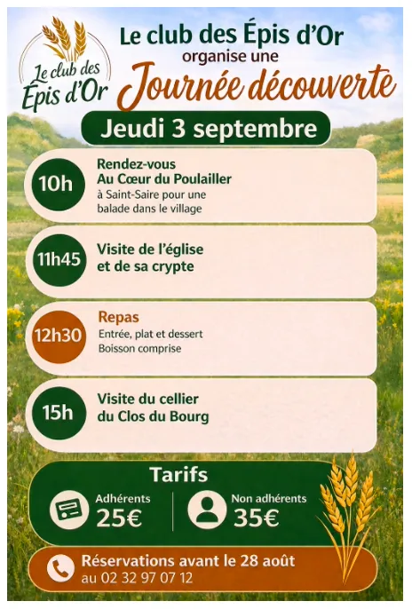 Journée découverte de Saint-Saire