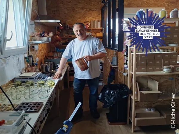 Journées Européennes des Métiers d'Art > L'atelier de Bougiesmauves