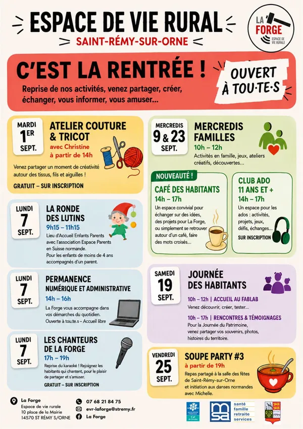 Animations à la Forge