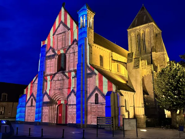 Projection son et lumière - Église Saint-Samson