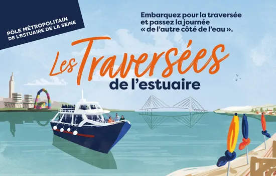 Les traversées de l'estuaire de la Seine - Départ du Havre