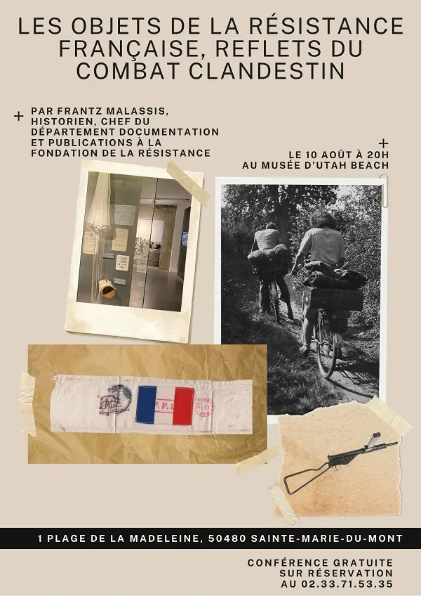 Conférence Les objets de la résistance française, reflets du combat clandestin