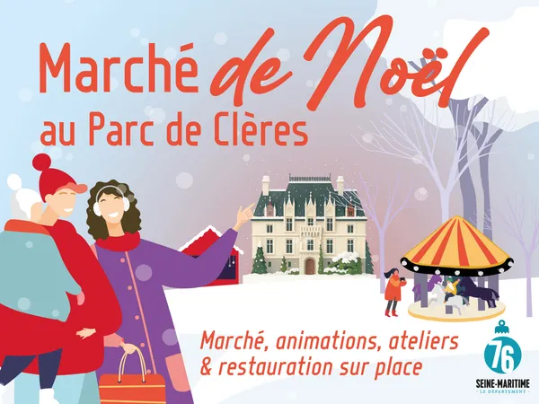 Marché de Noël au Parc de Clères
