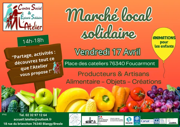 Marché local et solidaire à Blangy-sur-Bresle