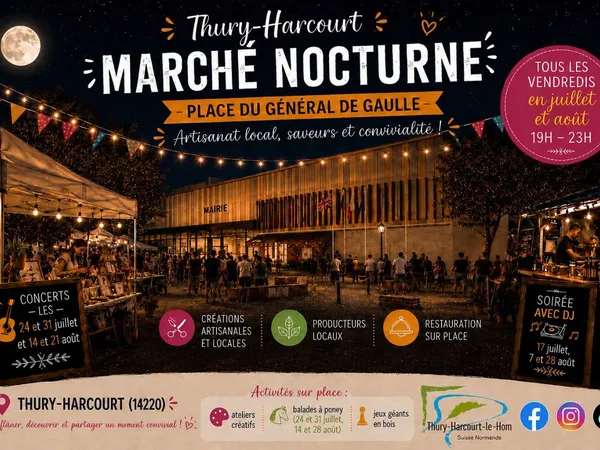 Marchés nocturnes à Thury-Harcourt