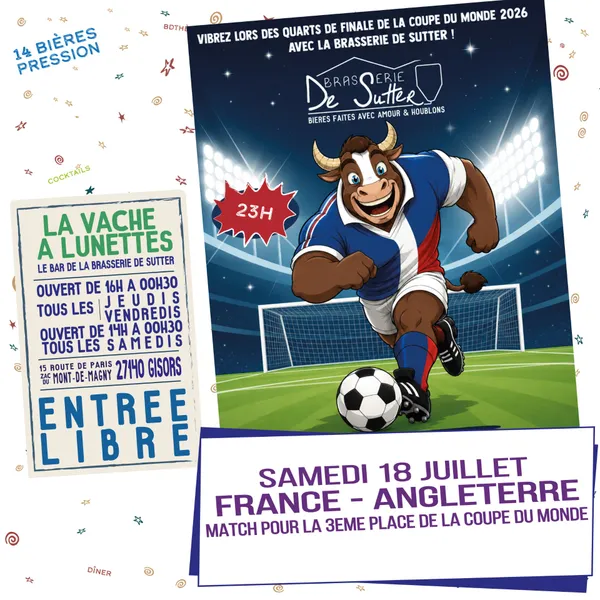 Projection du match France - Angleterre