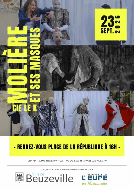 La Cidrerie - Molière et ses masques