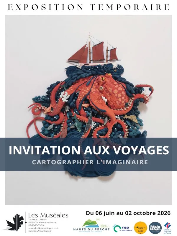 Exposition temporaire Invitation aux voyages : cartographier l’imaginaire