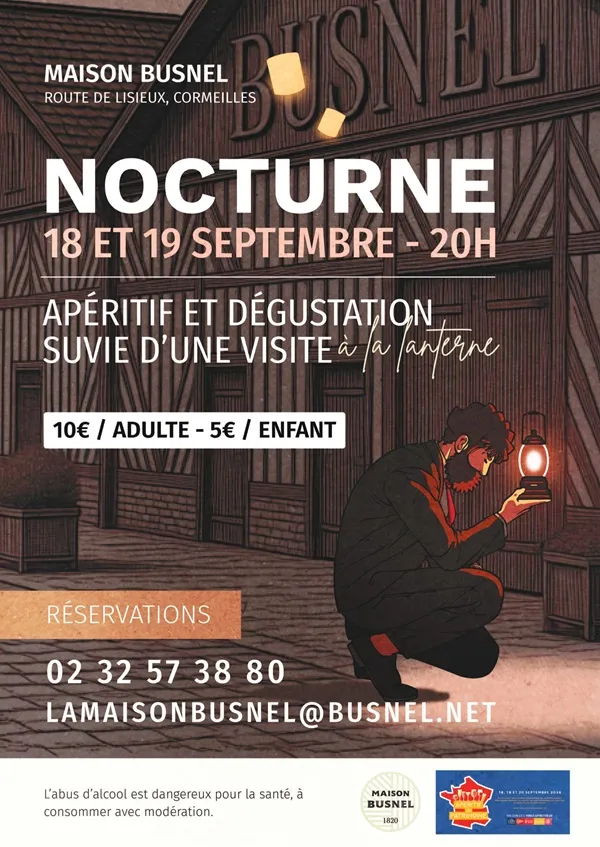 "Nocturne du Patrimoine"à la distillerie Busnel