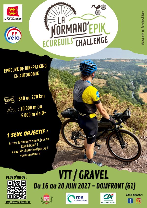 La Normand'Epik Ecureuils challenge