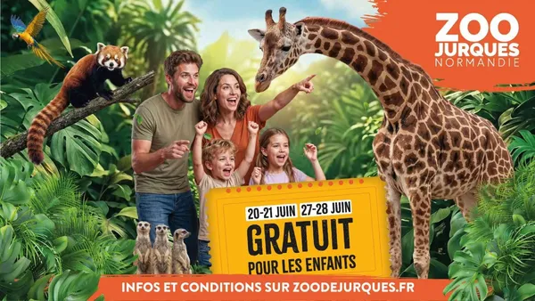 Week-end gratuit pour les enfants au zoo de Jurques