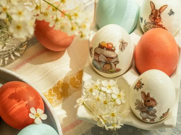Chasse aux oeufs de Pâques