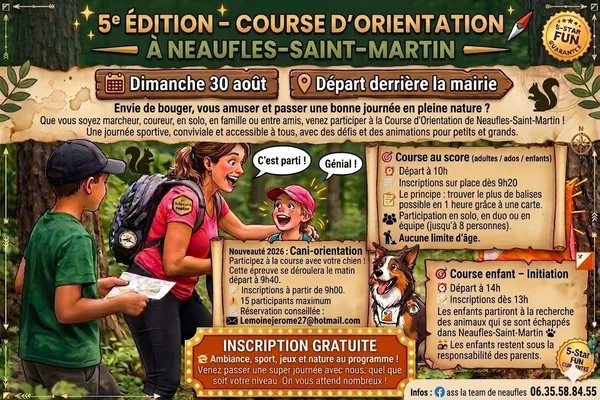 Course d’orientation familiale - 5ème édition