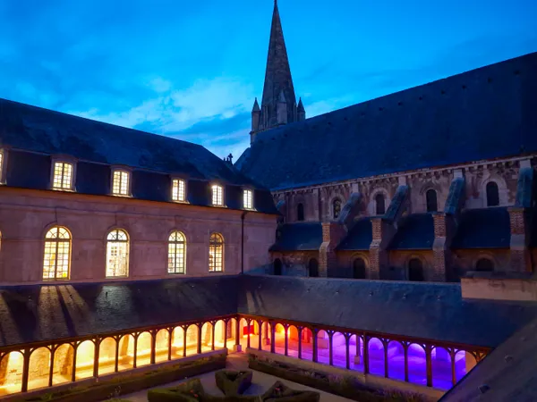 Pierres en Lumières 2026 en l'abbaye de MONTIVILLERS