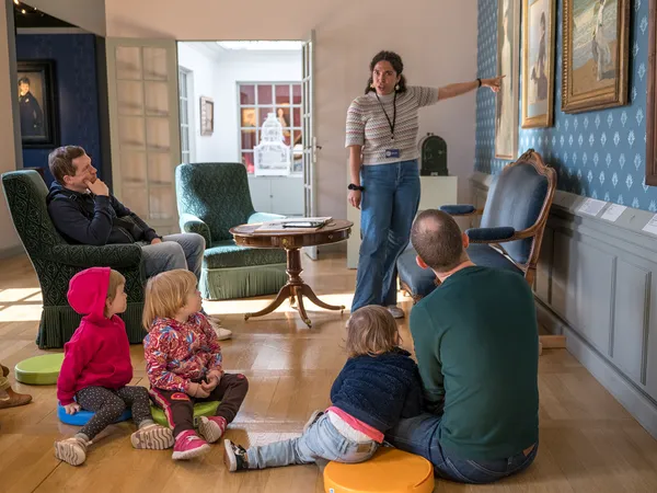 Visite bébé de la Villa du Temps retrouvé