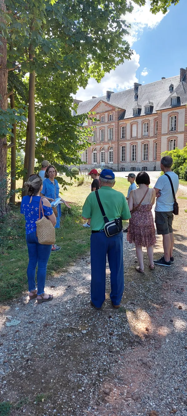 Rendez-vous aux jardins au sein du parc du château d'Ancretiéville Saint Victor