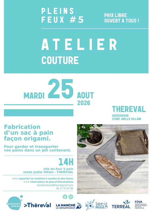 5e Festival Pleins Feux > atelier couture