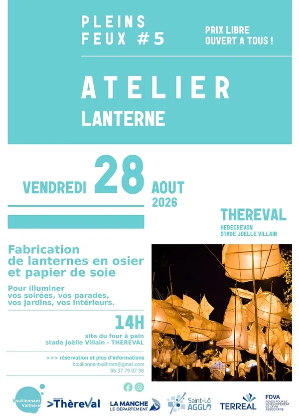 5e Festival Pleins Feux > atelier lanterne