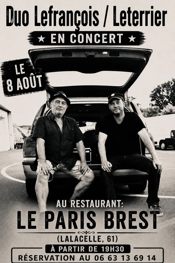 Concert - Duo Lefrançois / Leterrier