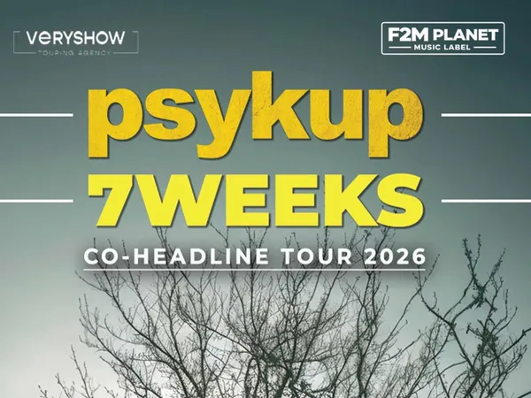 PSYKUP + 7 WEEKS en concert