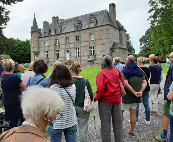 Visite du parc du château de Saint-Pierre-Langers