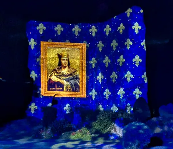 Mapping vidéo "Les lueurs du Donjon"