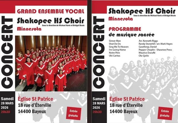 Concert Gratuit Shakopee HS Choir