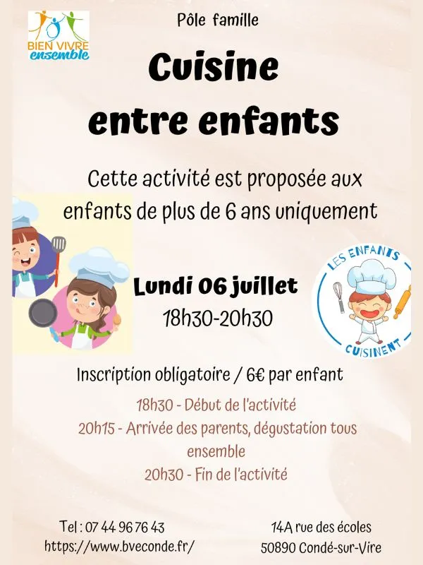 Cuisine entre enfants