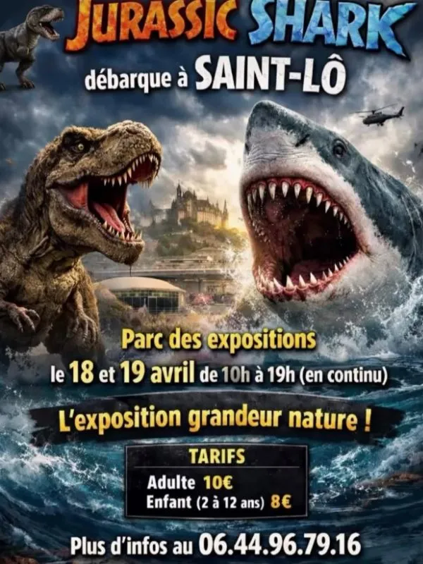 Jurassic Shark > Expérience unique exposition