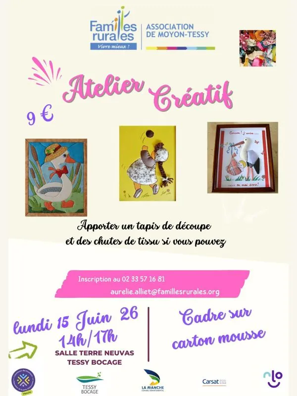 Atelier senior cadre en mousse
