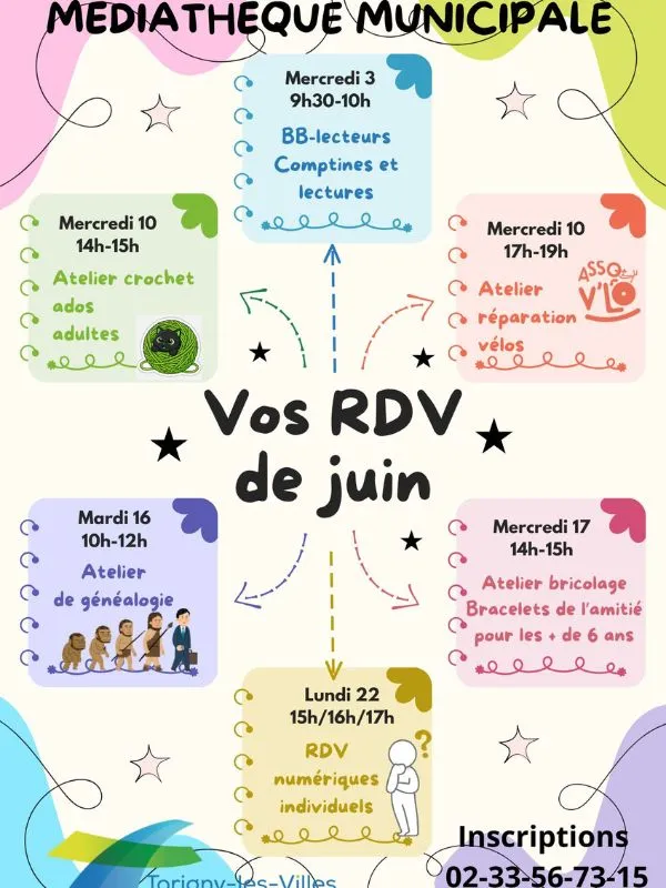 Programme de juin > Médiathèque